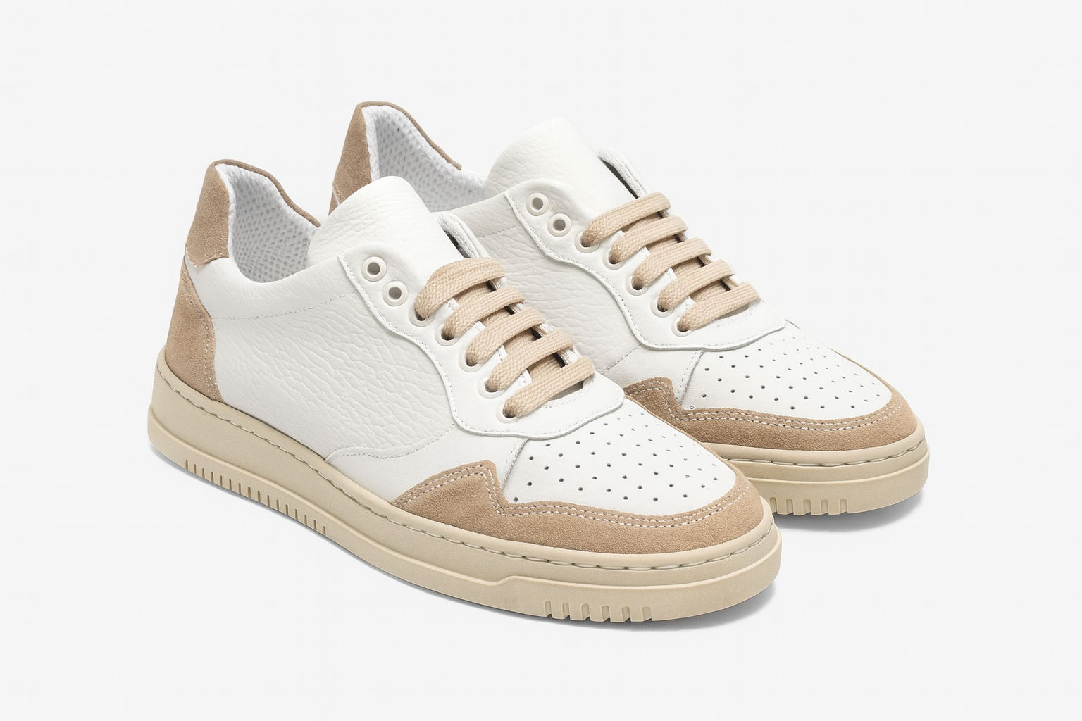 SNEAKERS SMACK BICOLOR BEIGE