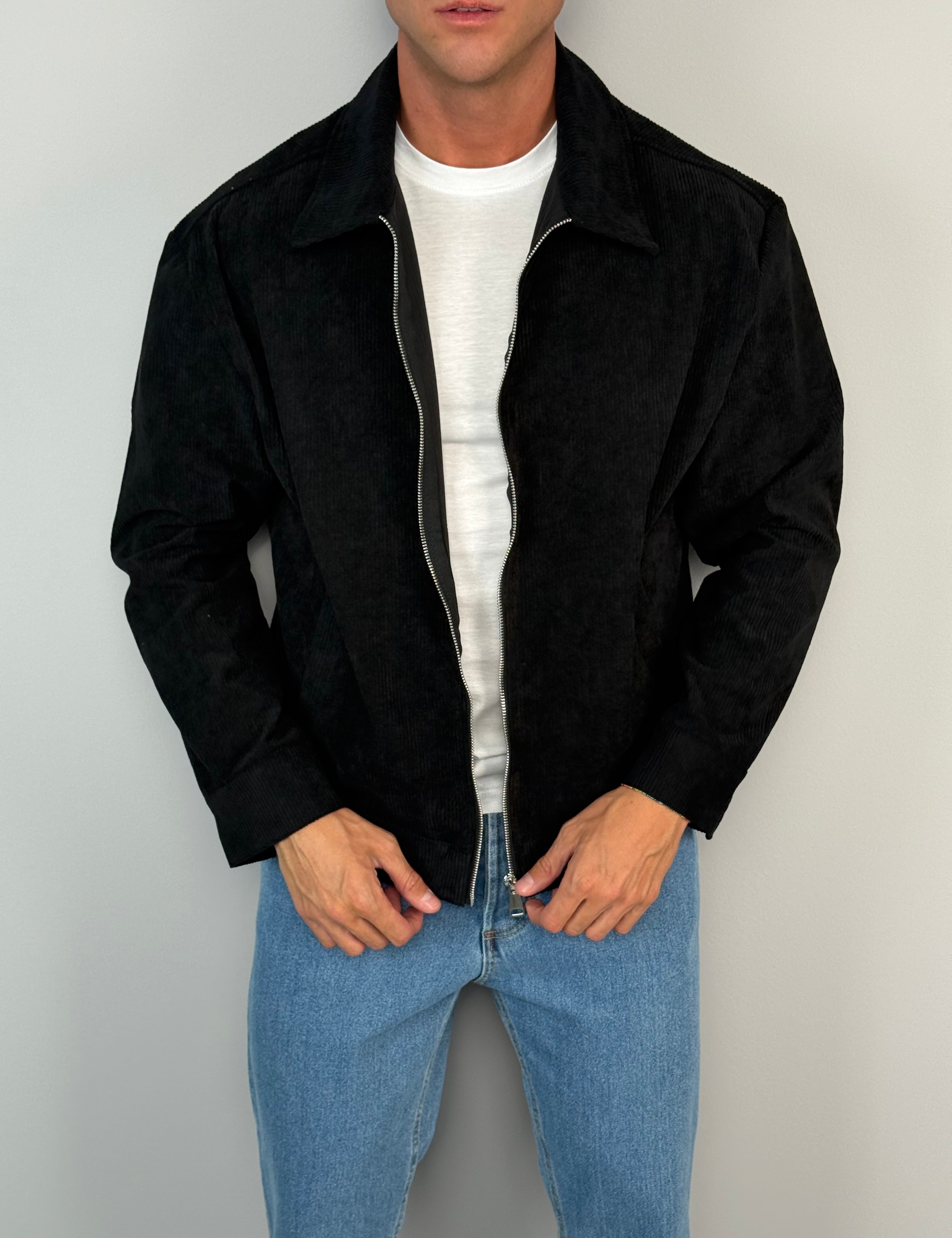 CAMICIONE VELLUTO ZIP