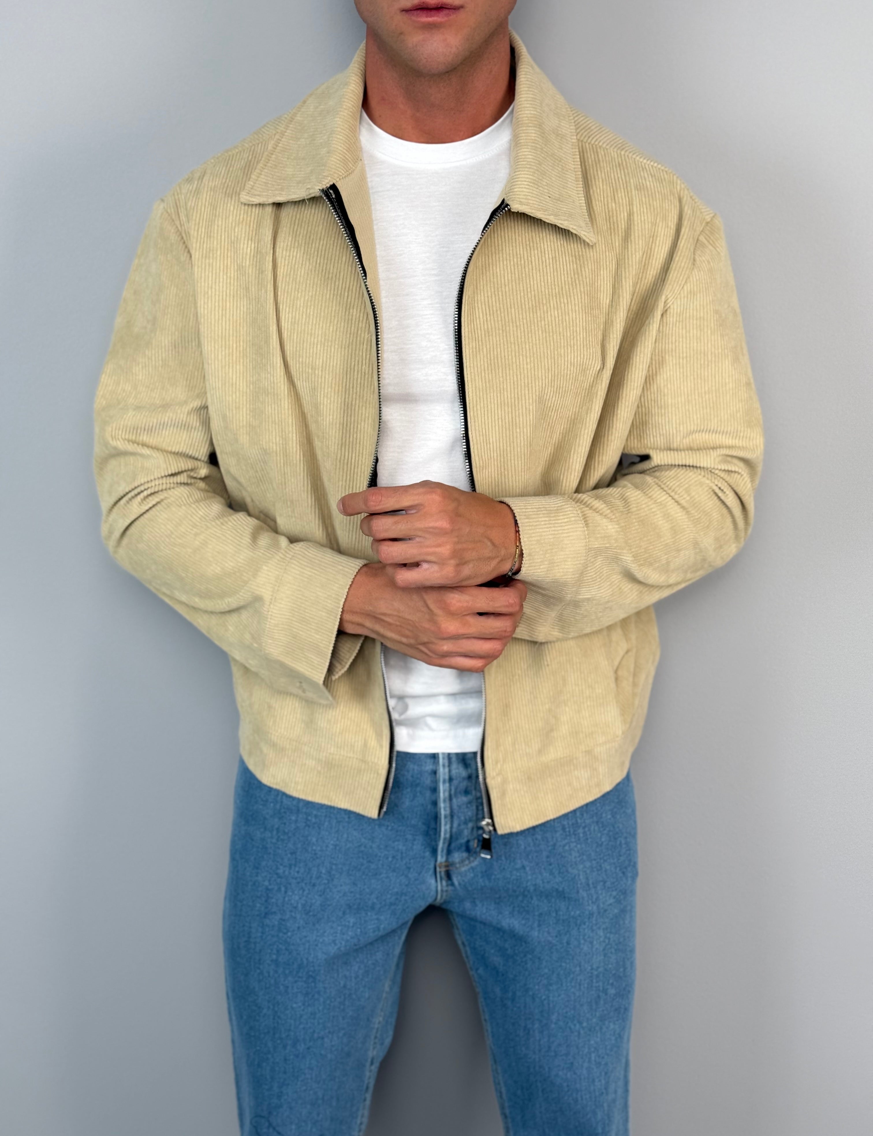 CAMICIONE VELLUTO ZIP