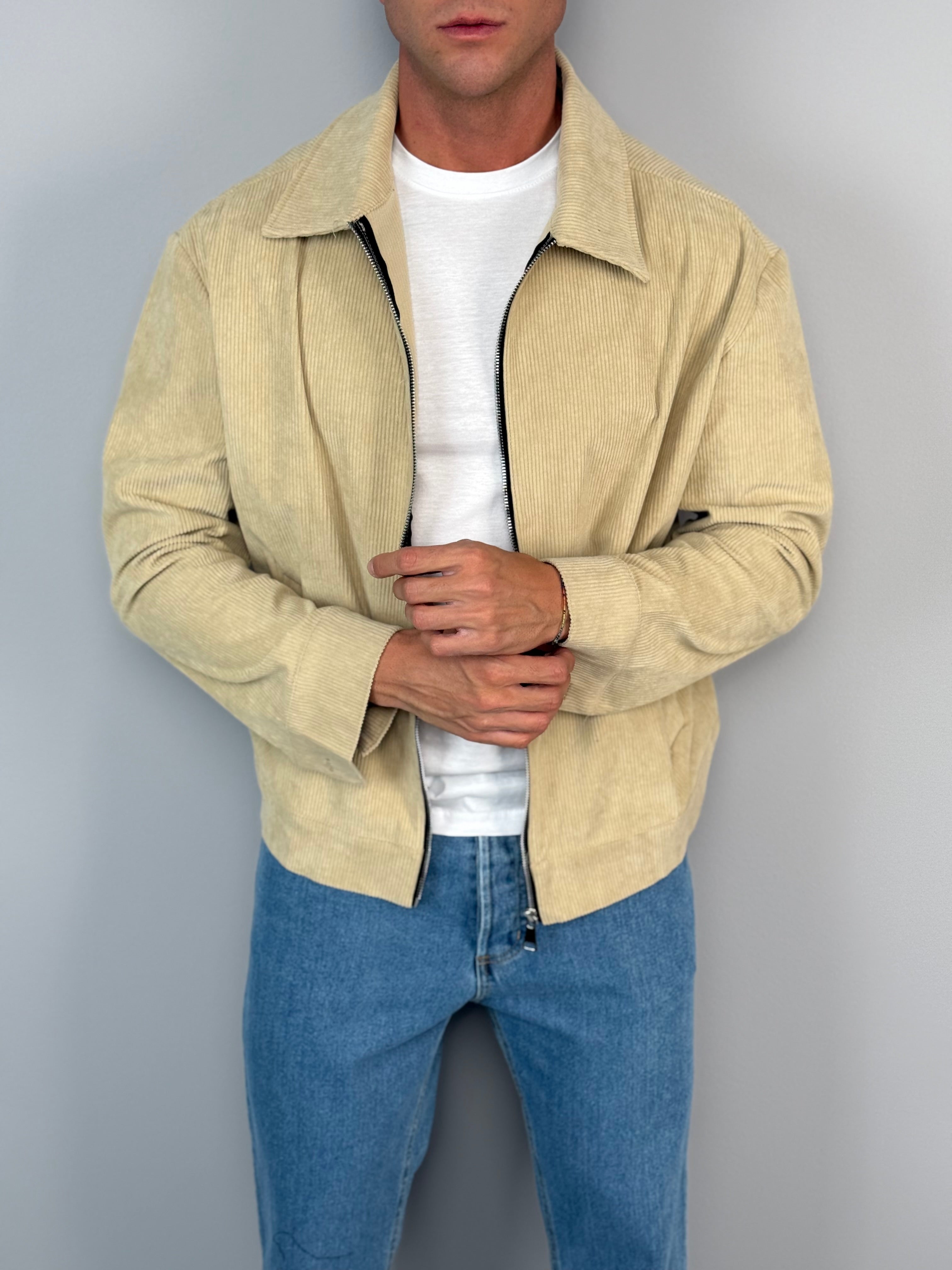 CAMICIONE VELLUTO ZIP