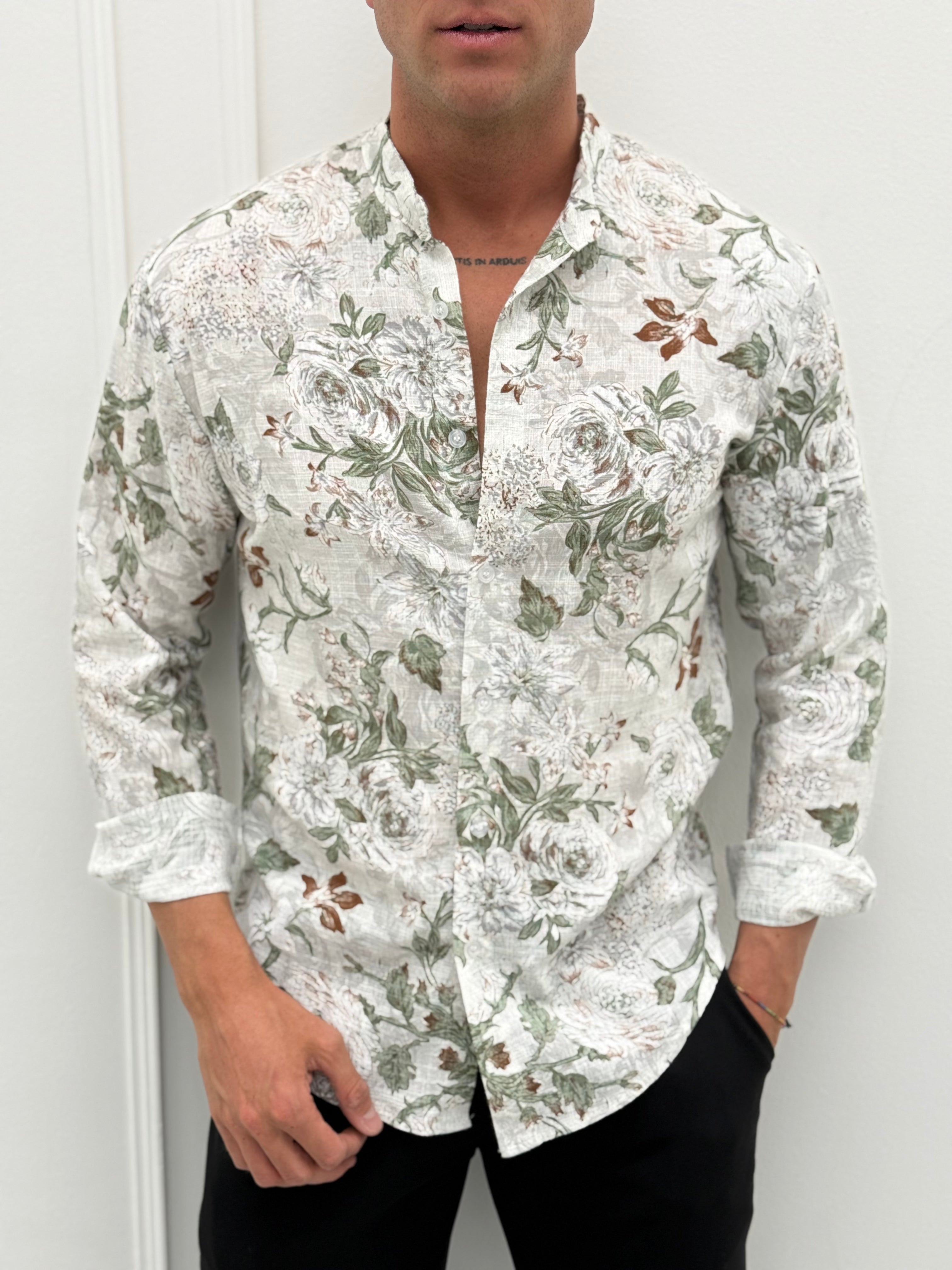 CAMICIA LINO NATYRES