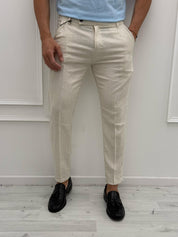 PANTALONE LINO MOD CAPRI