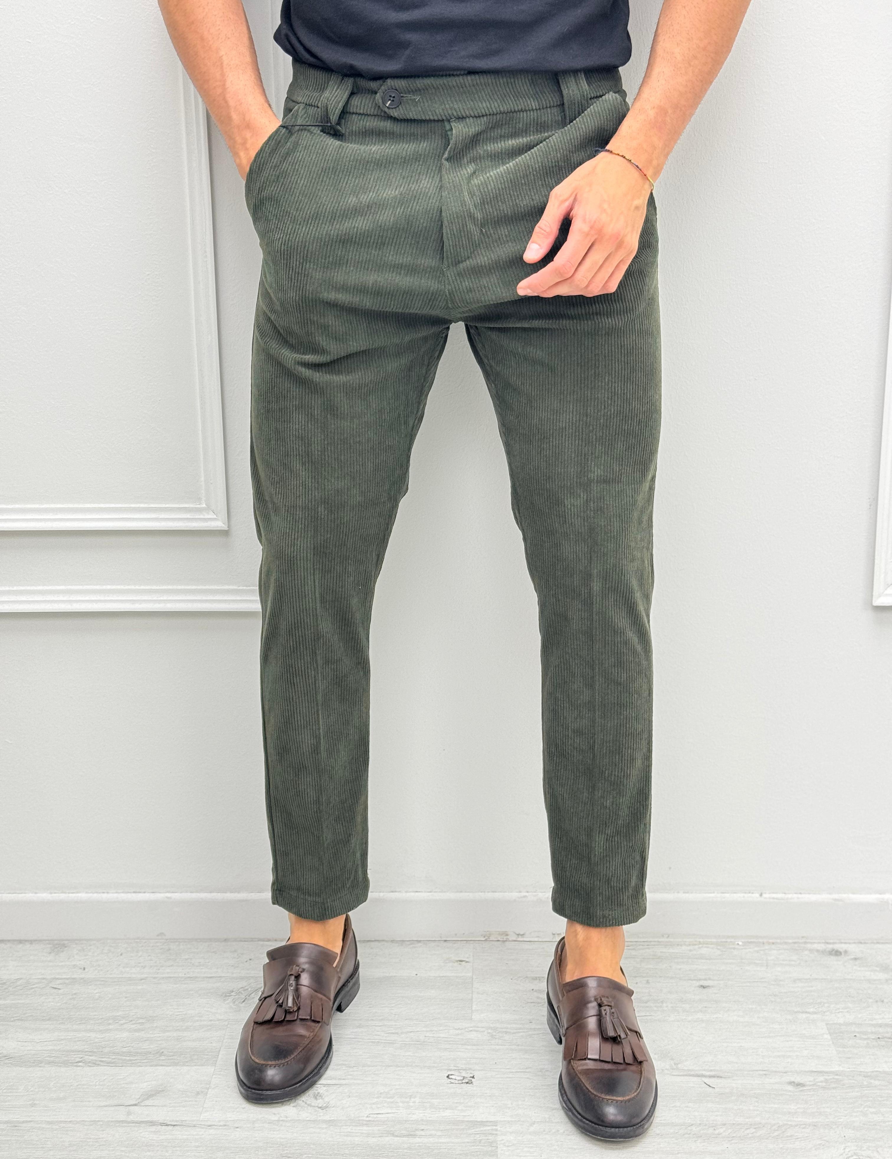 PANTALONE VELLUTO BASIC