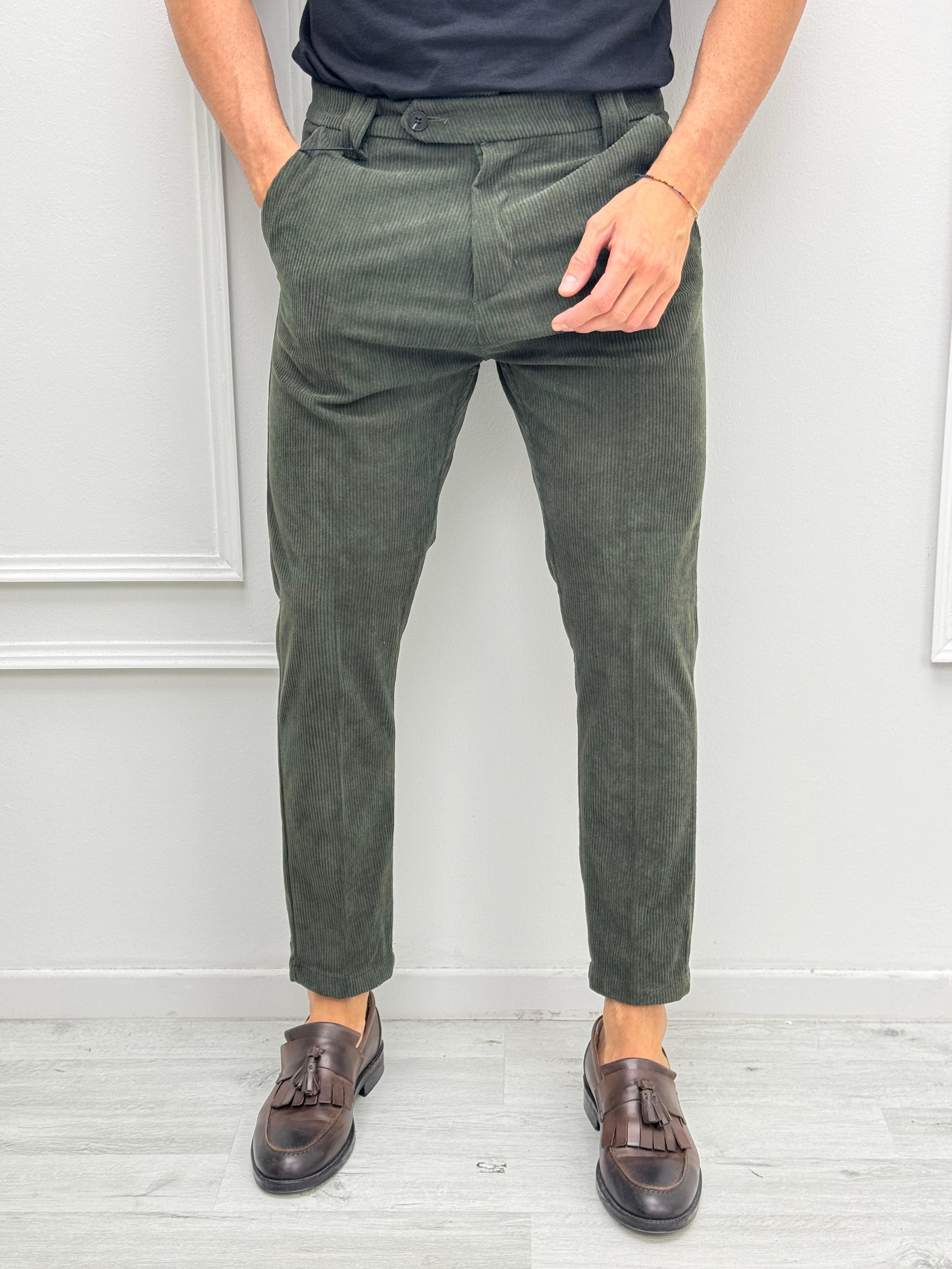 PANTALONE VELLUTO BASIC