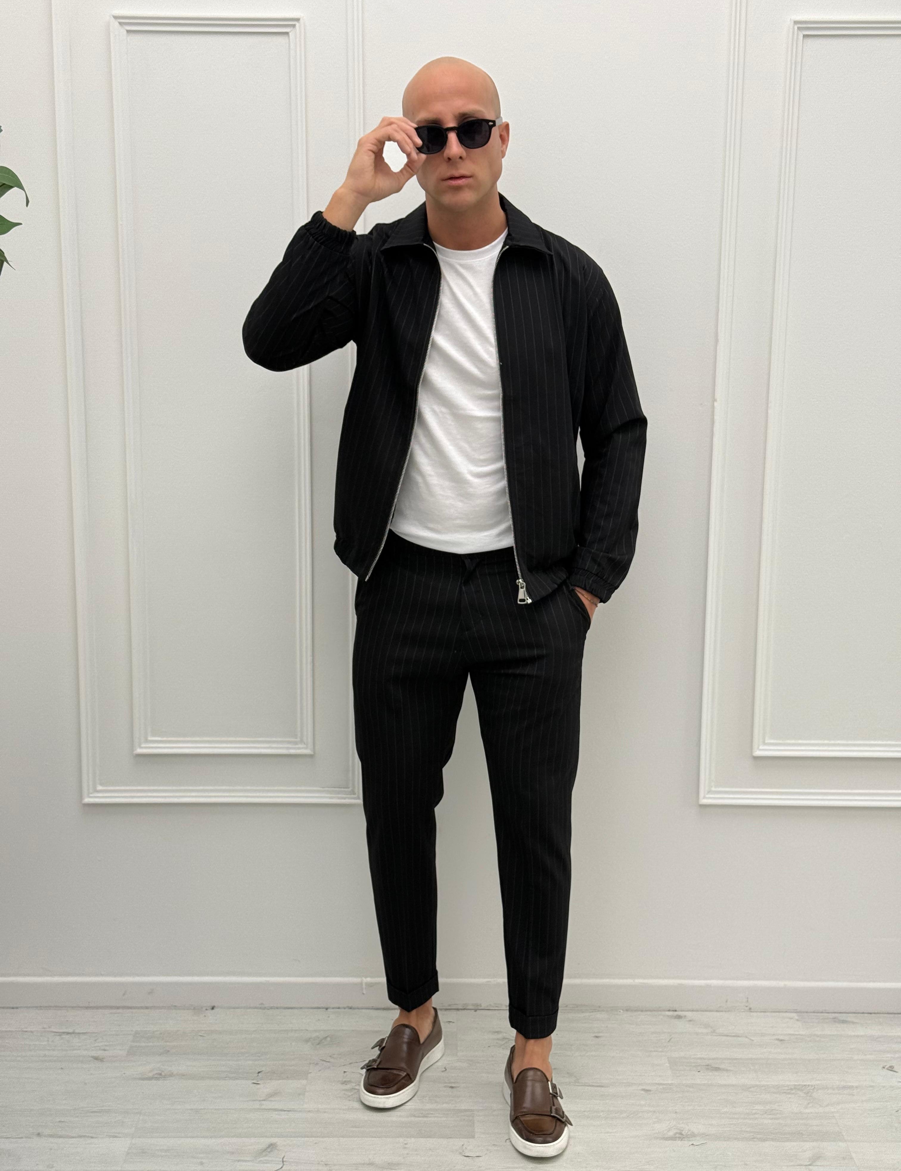 COORDINATO DINASTY GESSATO - Tg. XL Beige