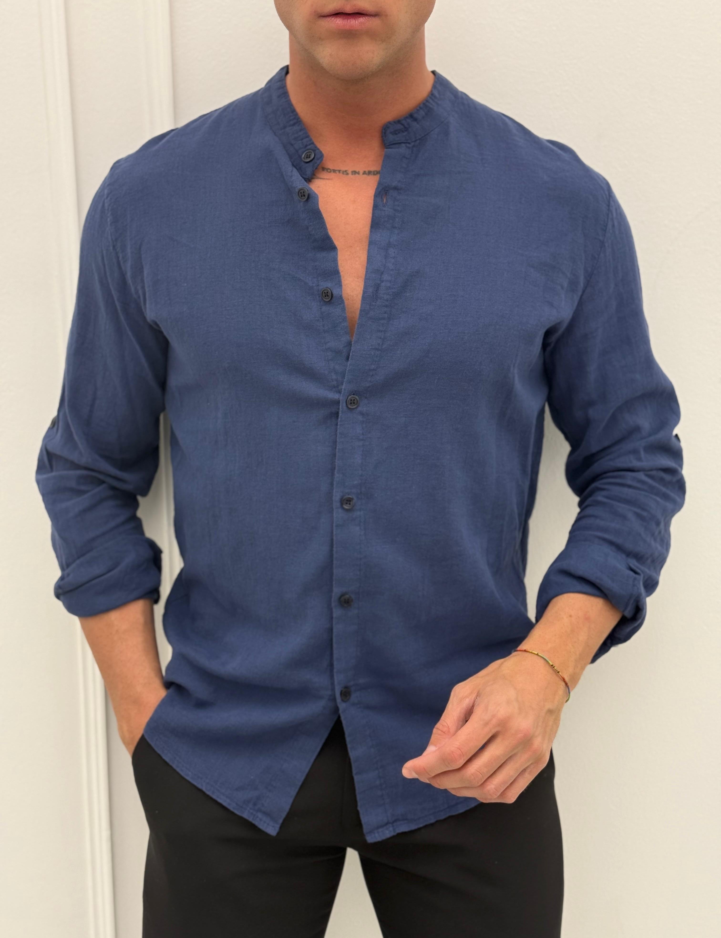 CAMICIA LINO COREANA