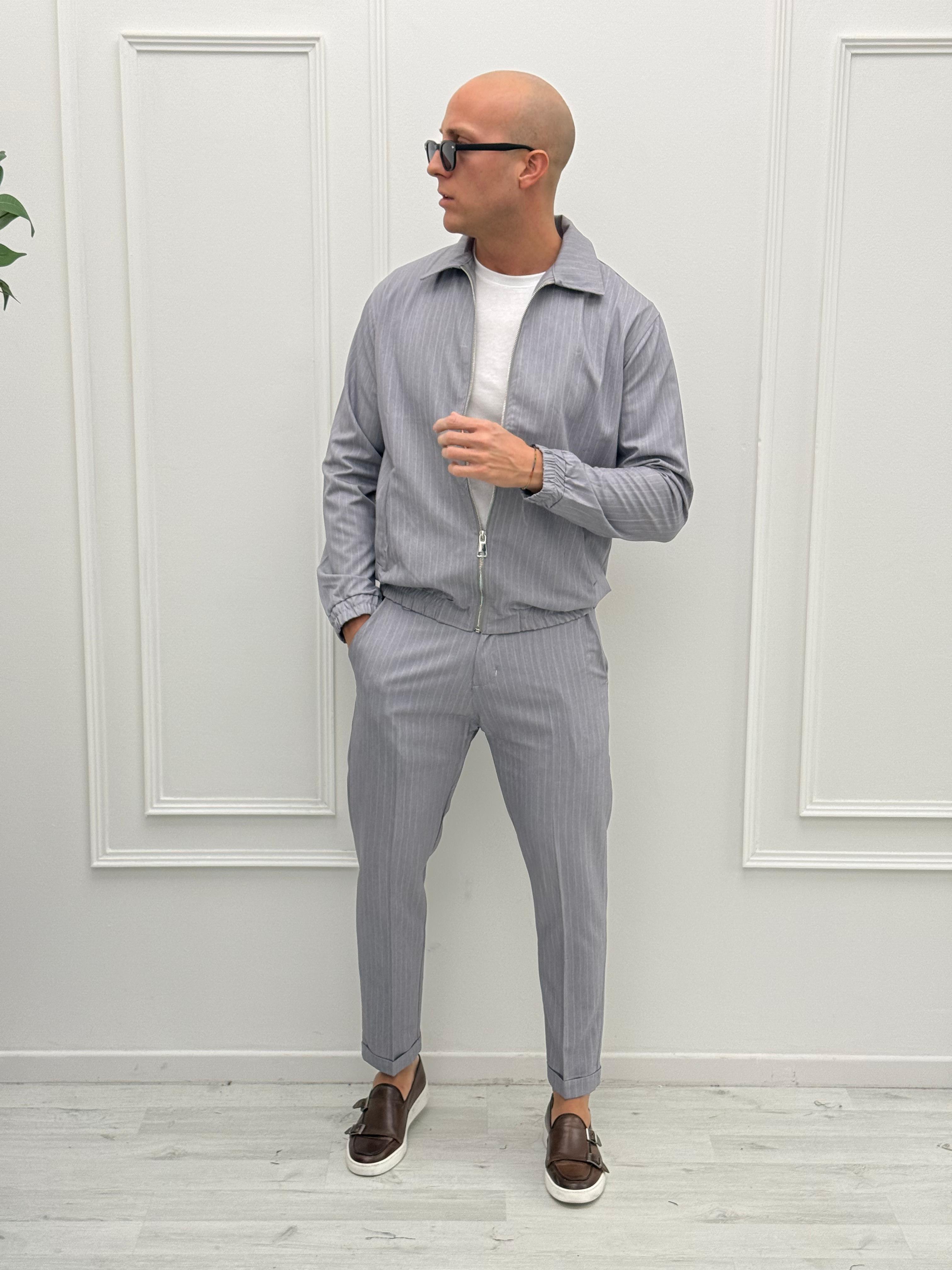 COORDINATO DINASTY GESSATO - Tg. XL Beige