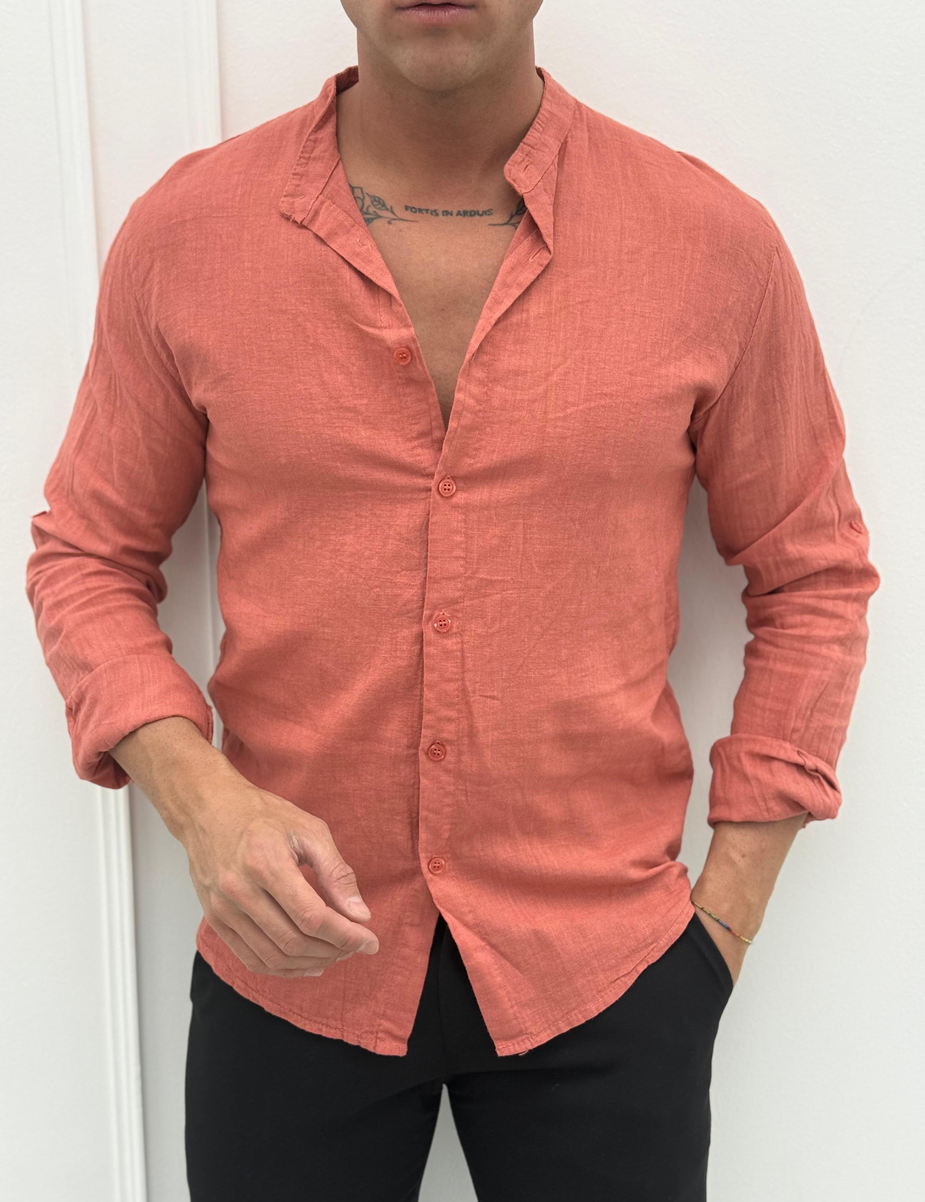 CAMICIA LINO COREANA