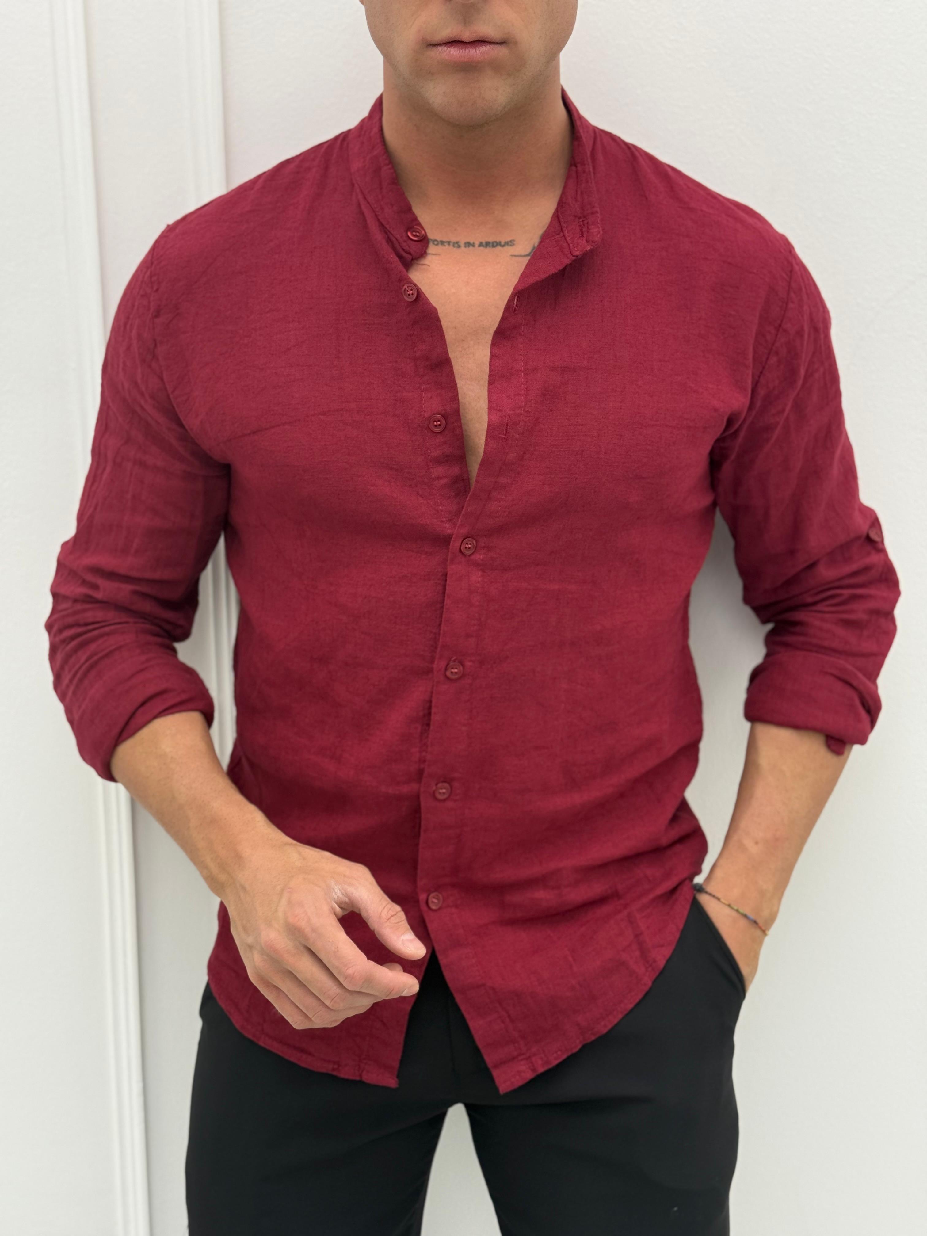 CAMICIA LINO COREANA