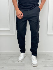 PANTALONE DOPPIA TASCA - rimasto MILITARE tg.XXL