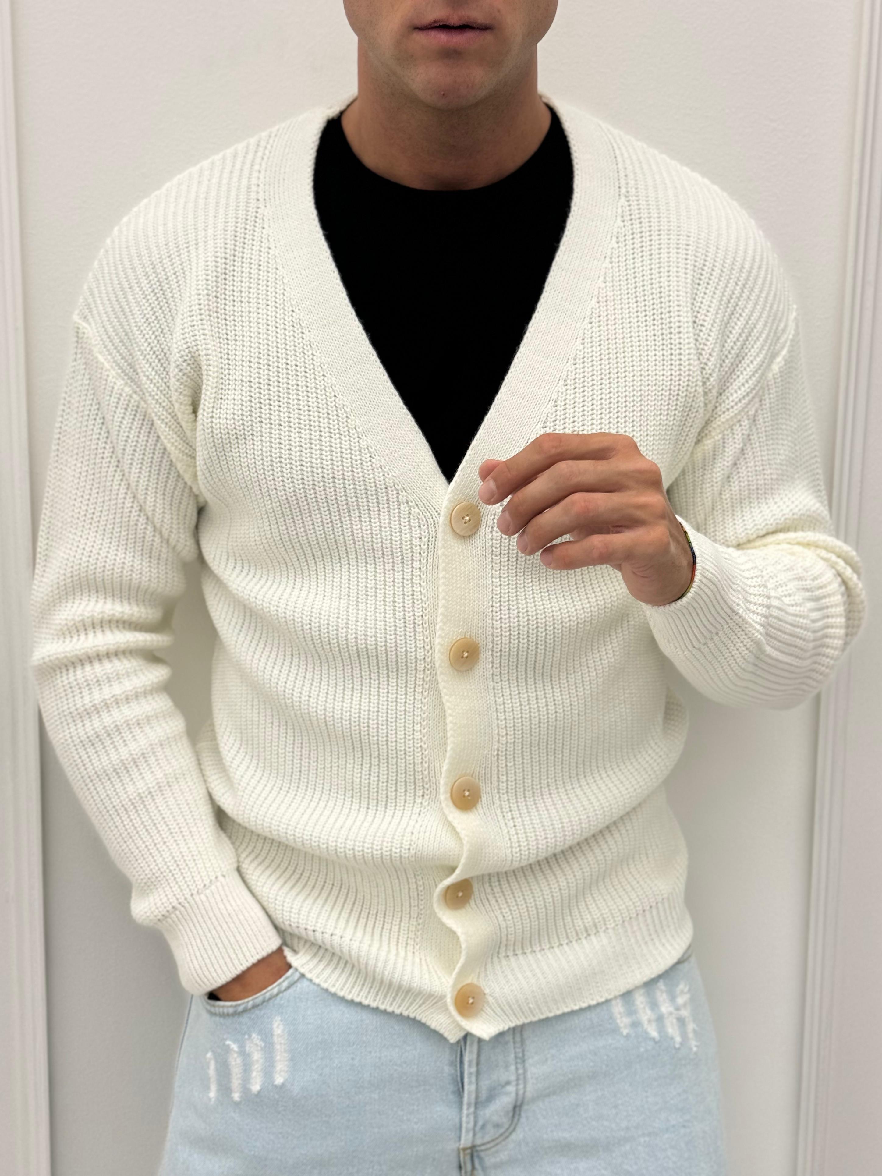 CARDIGAN BASIC IN FILO