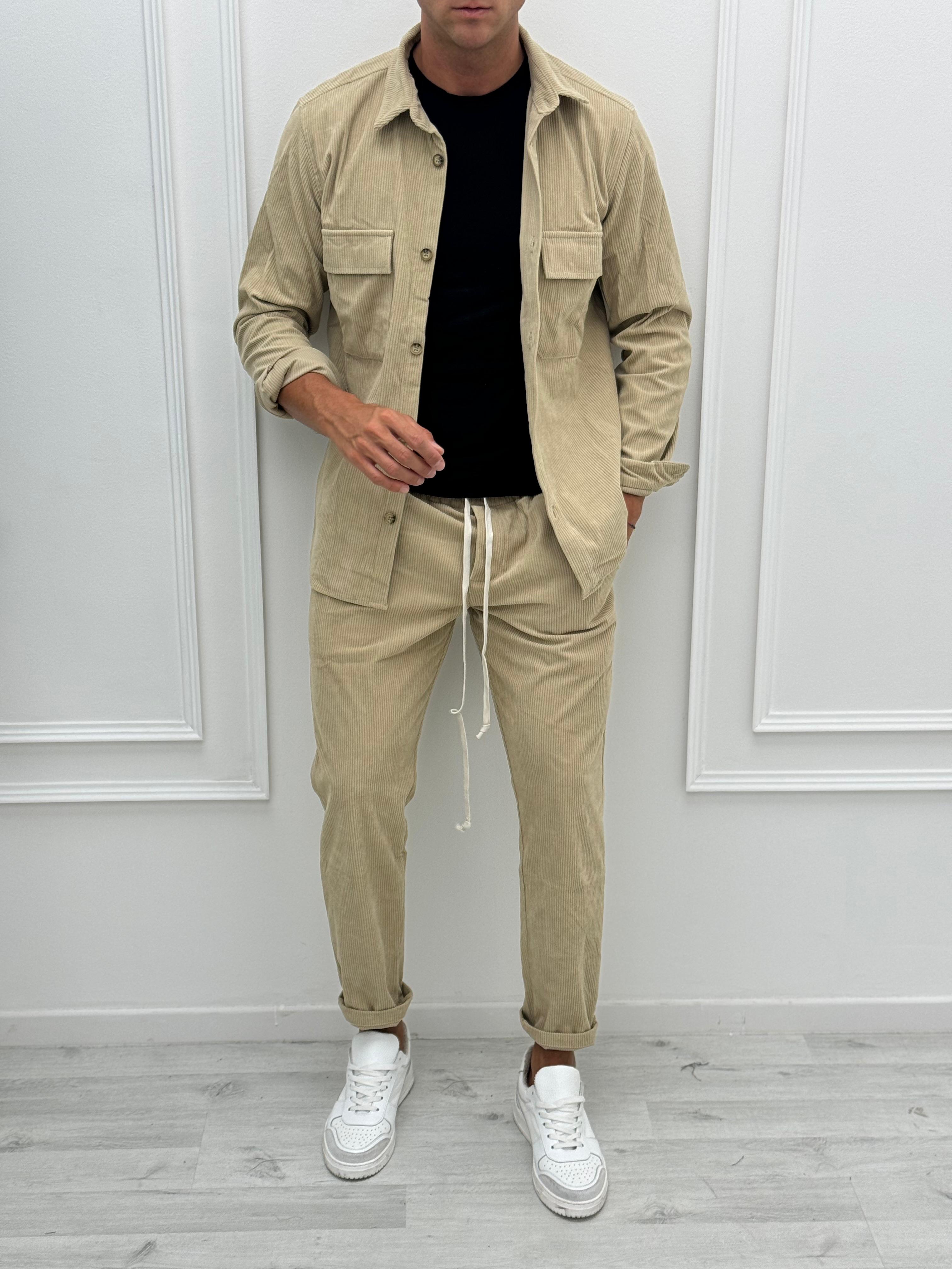 COORDINATO BOSTON VELLUTO