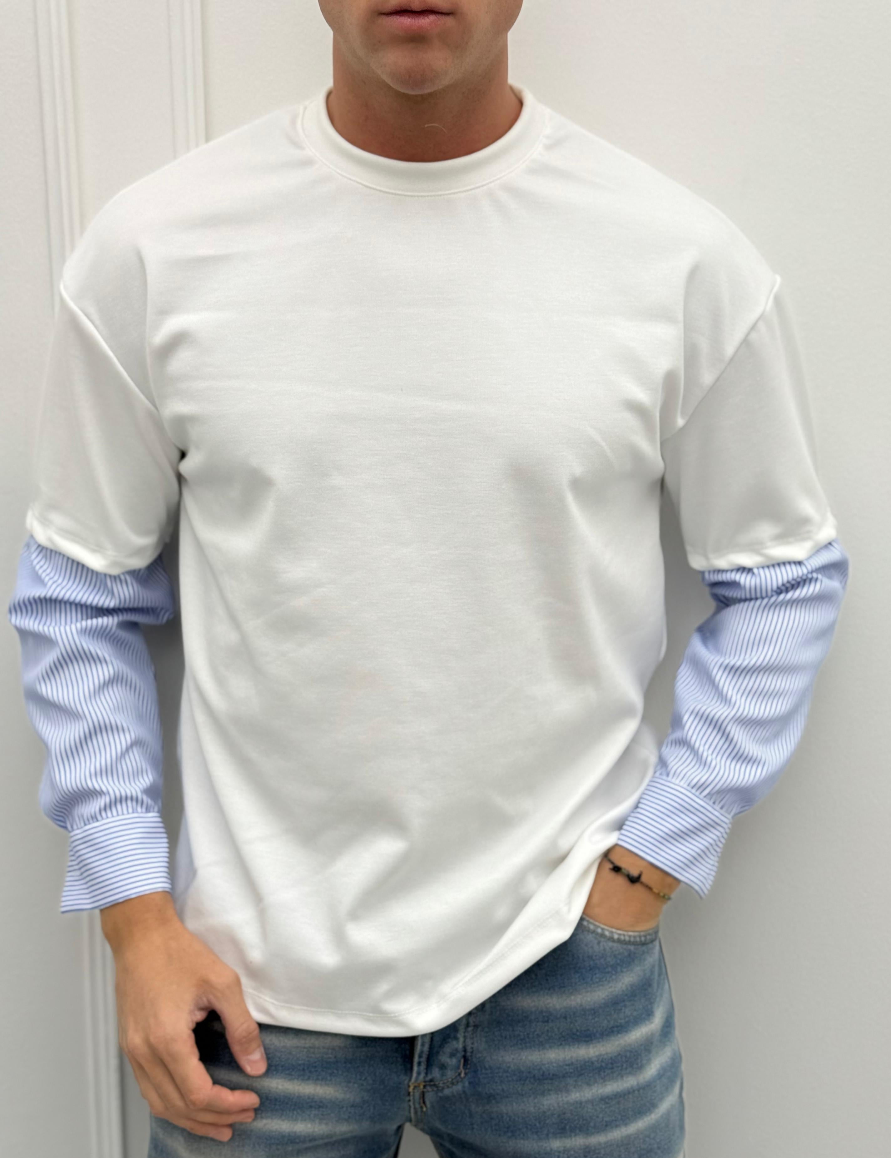 T-SHIRT DOPPIA MANICA CAMICIA