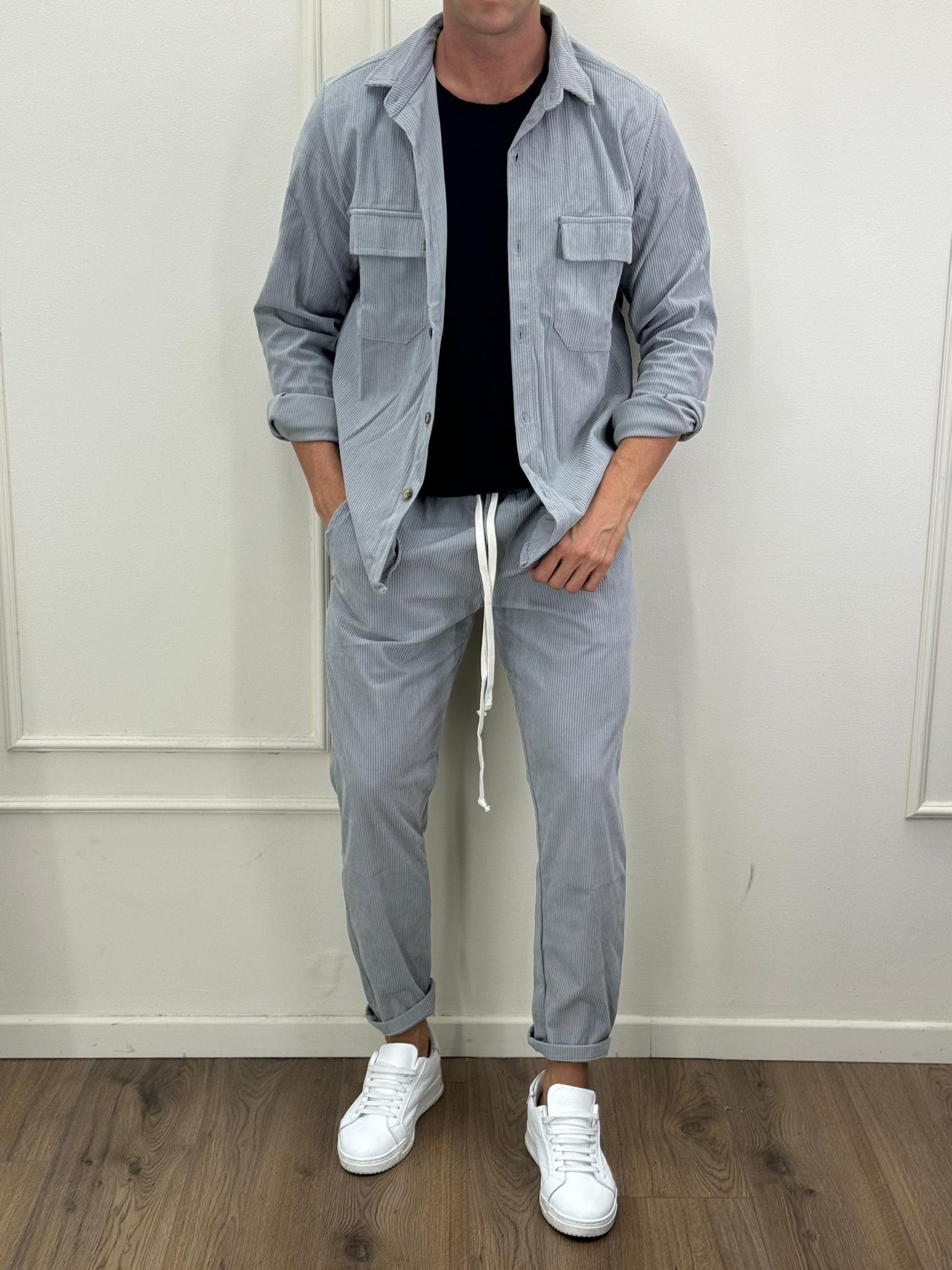 COORDINATO BOSTON VELLUTO