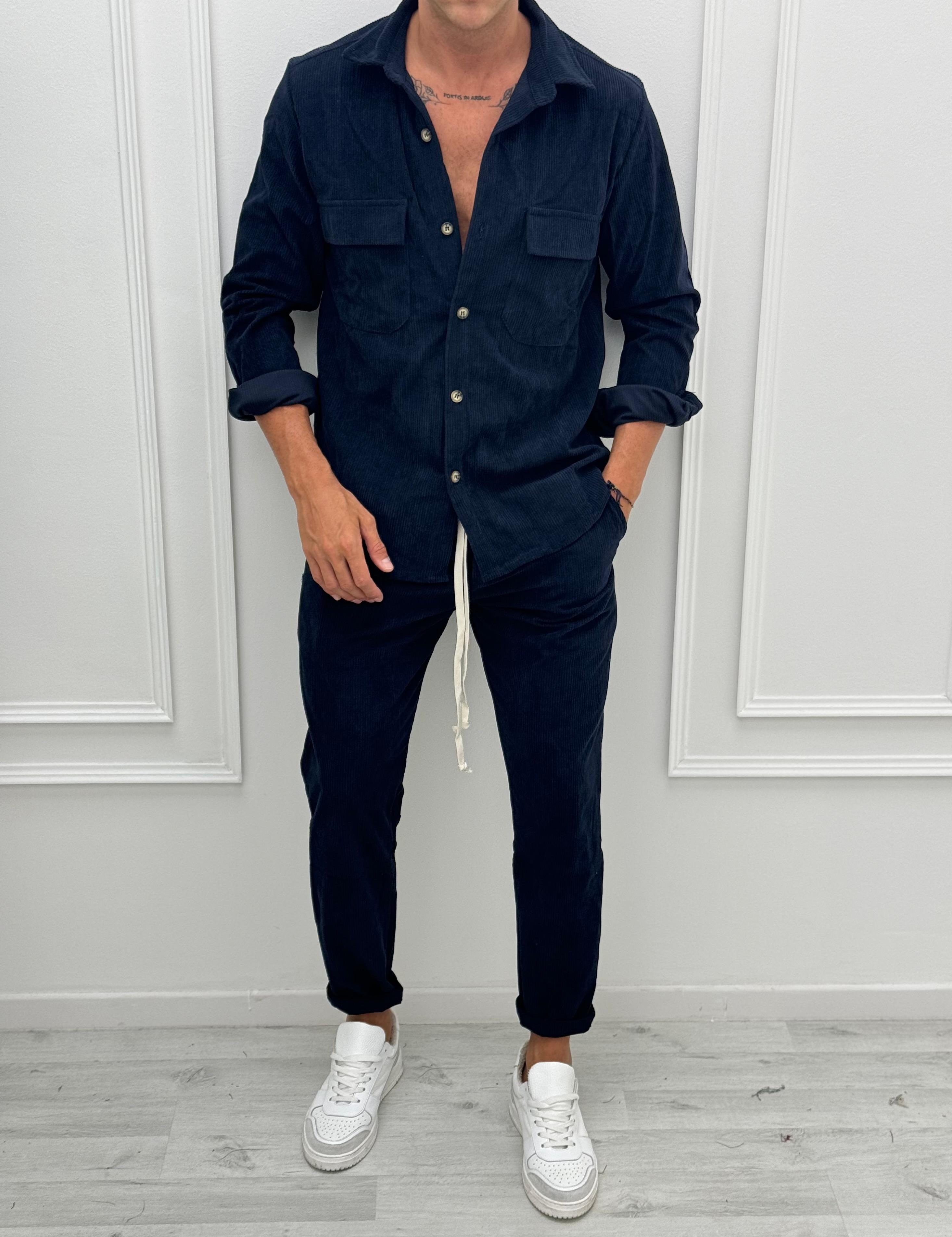 COORDINATO BOSTON VELLUTO