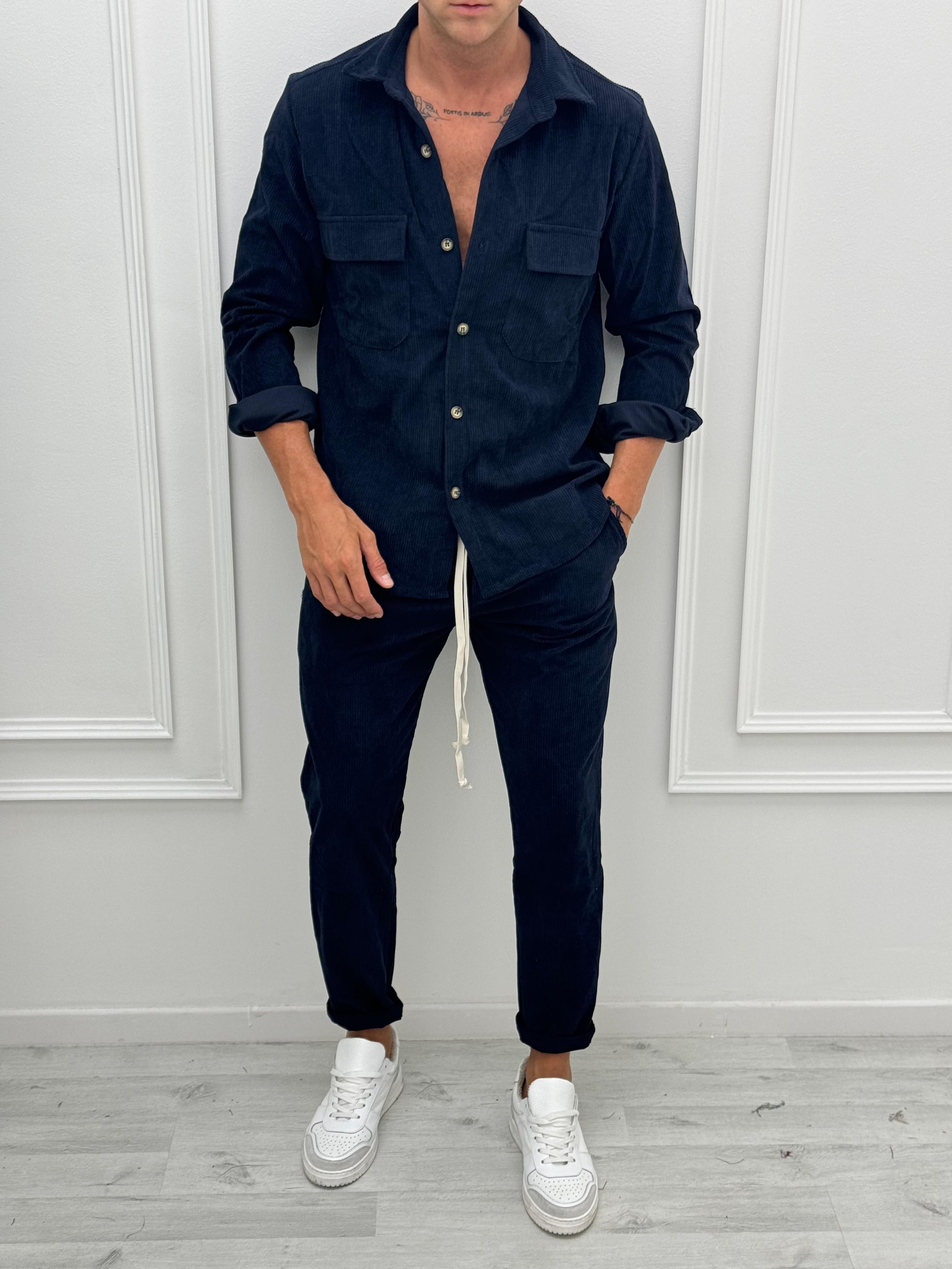 COORDINATO BOSTON VELLUTO