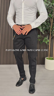 PANTALÓN LORD MOD CAPRI DE ALGODÓN - BOLSILLOS TRASEROS