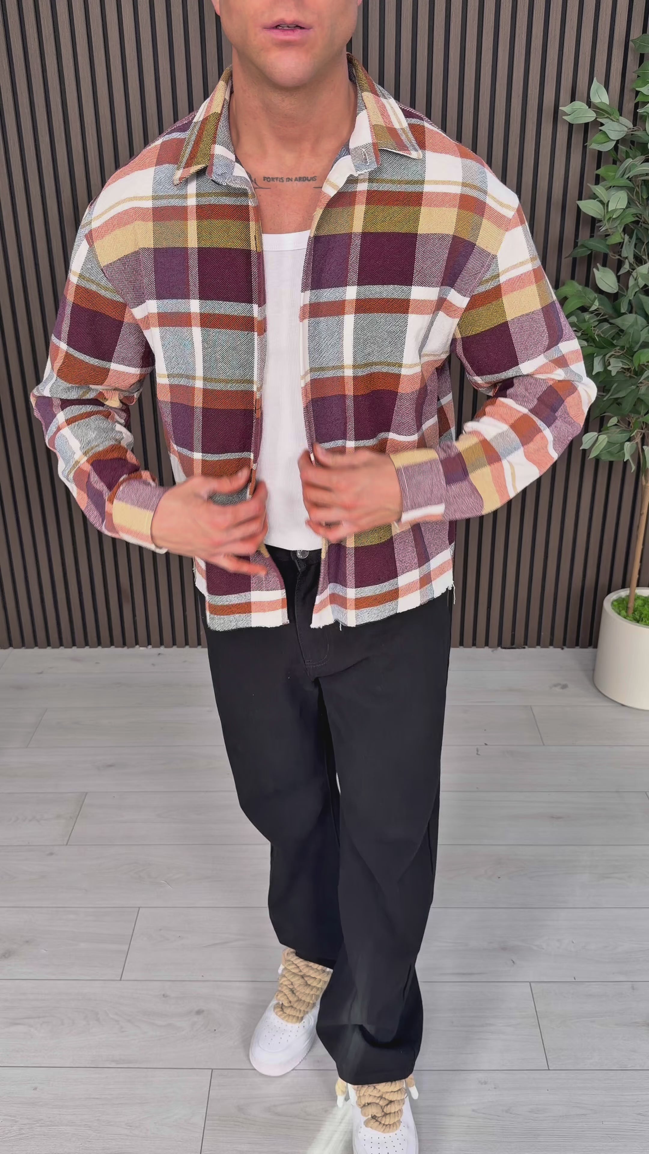 CAMICIA HIGHLAND COTONE