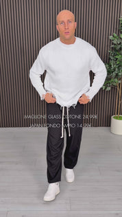 MAGLIONE GLASS COTONE