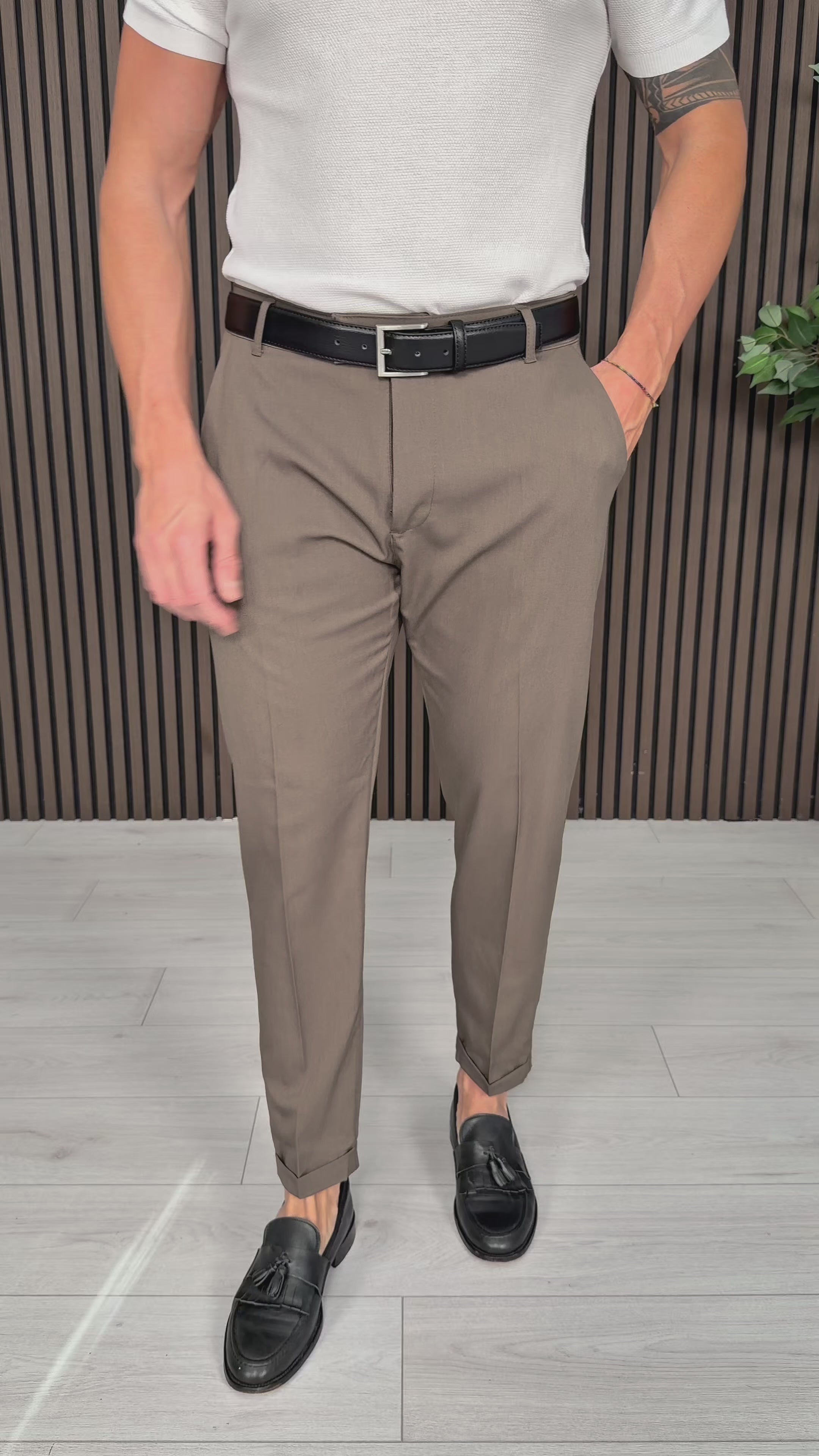 CAPRI BUTTON TROUSERS