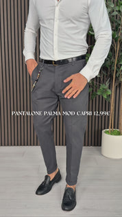PANTALONI PALMA MODEL CAPRI DIN BUMBAC