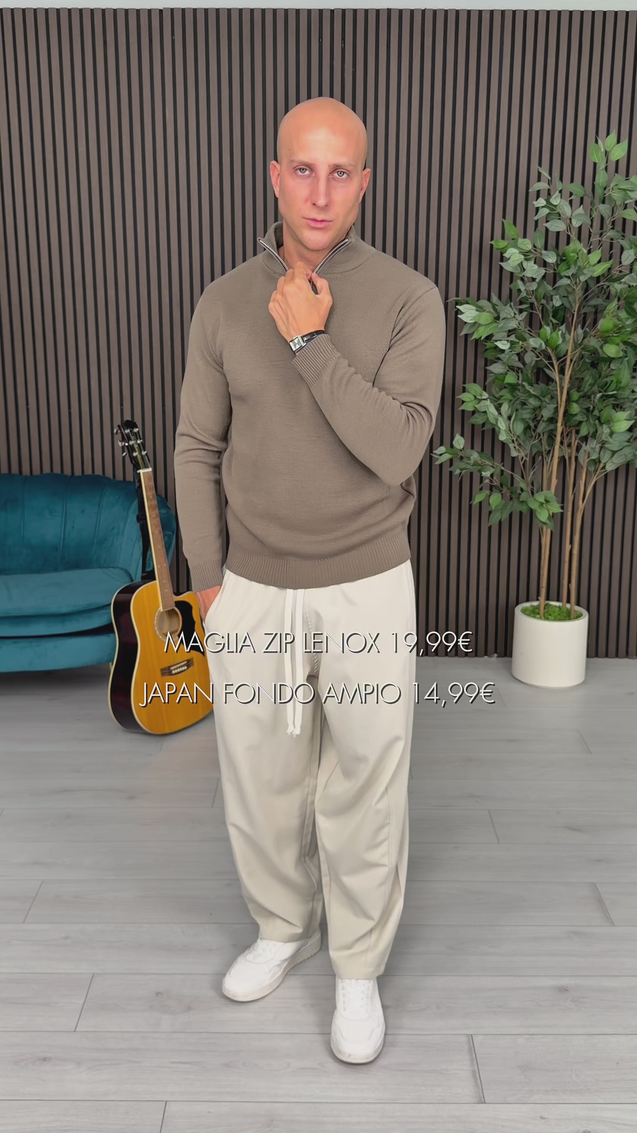 MAGLIA ZIP LENOX