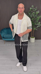 T-SHIRT CARDIGAN SIGMA