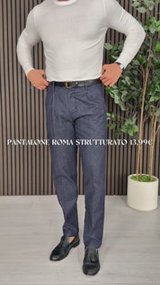 PANTALONE ROMA STRUTTURATO