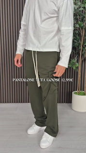 PANTALONE TUTA GOOSE TASCONATO