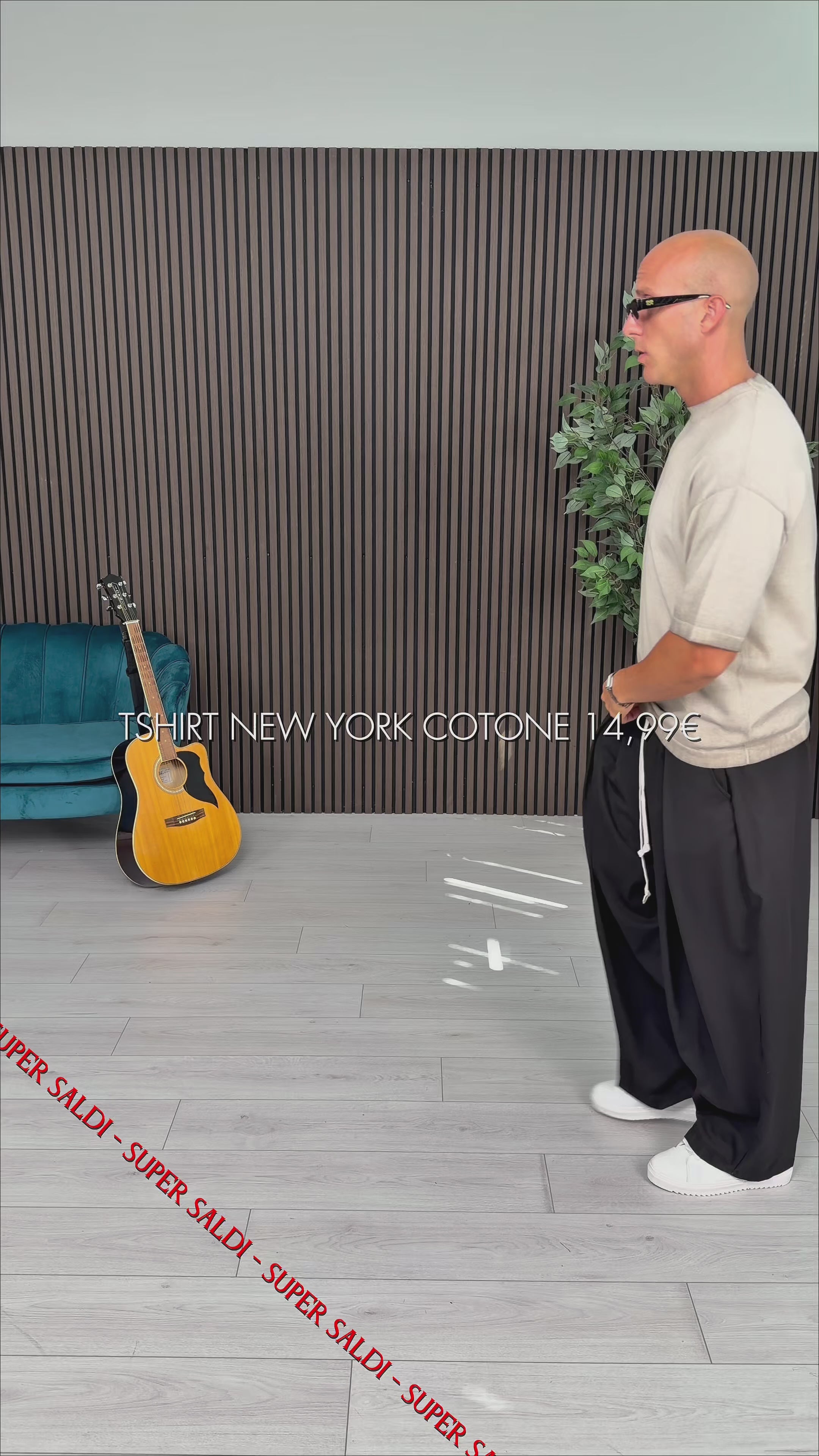 T-SHIRT NEW YORK COTONE